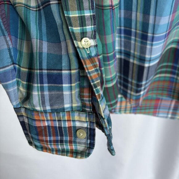 Ralph Lauren Blue Label Men's Vibrant Plaid Shirt - Picture 6 of 13